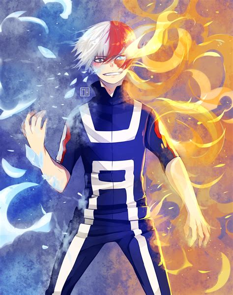 Bnha Todoroki Shouto By Monkeyhazard On Deviantart