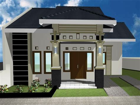 contoh gambar model desain rumah minimalis idaman