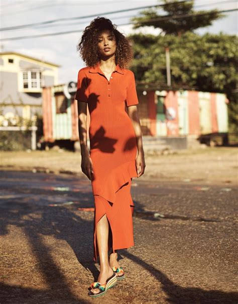 Anais Mali Chills In Jamaica Lensed By Emma Tempest For The Edit April