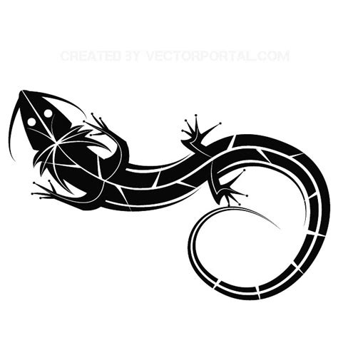 lizard clip art free vector freevectors wikiclipart