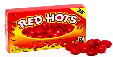 red hots 26g the candy store