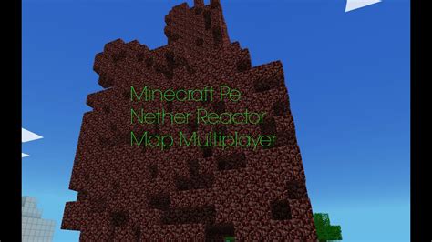 Minecraft Pe Nether Reactor Map Multiplayer Youtube
