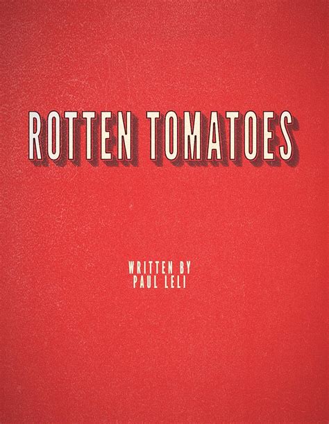 Rotten Tomato Short 2018 Imdb