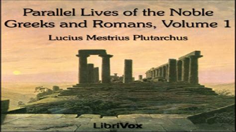 Parallel Lives Of The Noble Greeks And Romans Vol 1 Lucius Mestrius