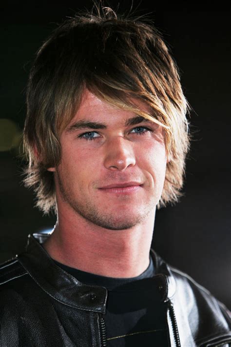 Add a hair gel and some hairspray to set all of your strands in place. The Hair Evolution of Chris Hemsworth - GQ