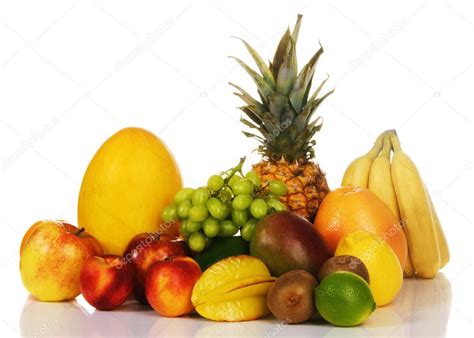 Exotic Fresh Fruits Stock Photo By ©gdolgikh 5729426