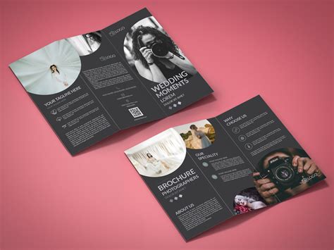 Photographer Tri Fold Brochure Design Template Techmix