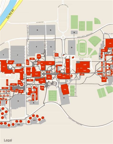 Map Of Rit Campus Draw A Topographic Map
