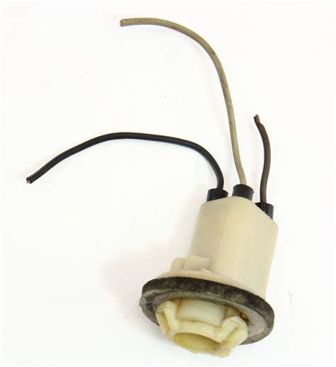 Front Turn Signal Bulb Socket Vw Rabbit Mk1 Wiring Plug Pigtail 3 Wire
