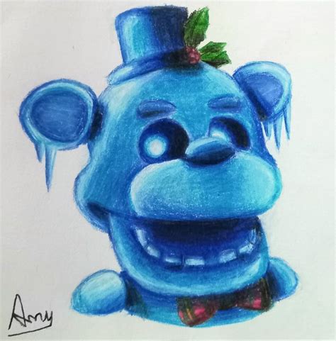 𝒜𝓂𝓎 ～꒪꒳꒪～ On Game Jolt Freddy Frostbear Drawing I Finished This