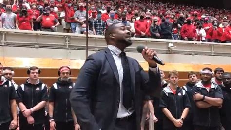 ohio state band skull sessions before the maryland game