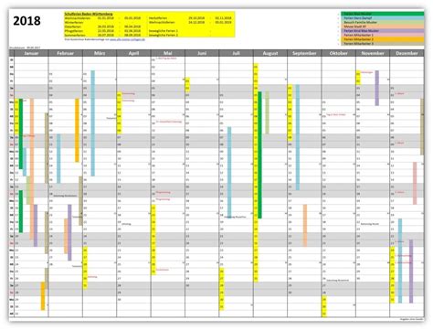 Mit Dieser Kostenlosen Excel Vorlage Eines Jahreskalenders Erstellst Du