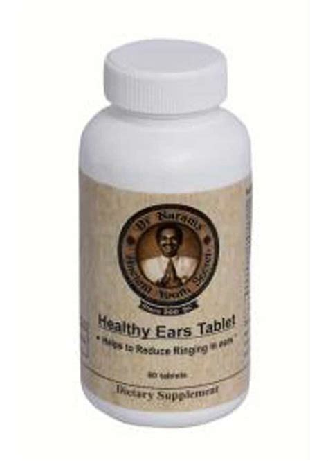 Dr Narams Healthy Ears Formula 60 Tablets Ancient Healing Llc