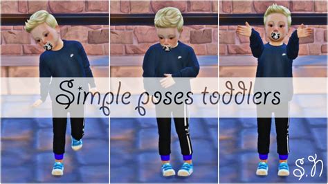 Sims 4 Cc Custom Content Pose Pack Toddler Poses Sims 4 Poses