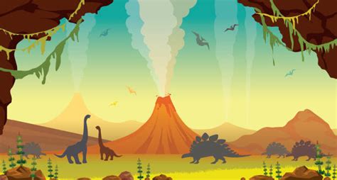 7400 Dinosaur Landscape Stock Photos Pictures And Royalty Free Images