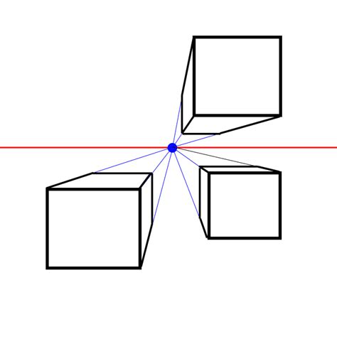 Simple One Point Perspective Drawing Free Download On Clipartmag