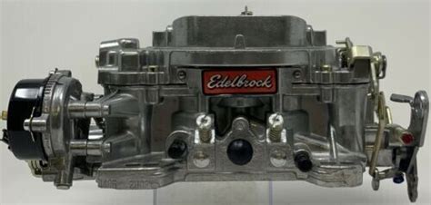 Edelbrock 1406 600 Cfm Square Bore Carburetor Electric Choke Ebay