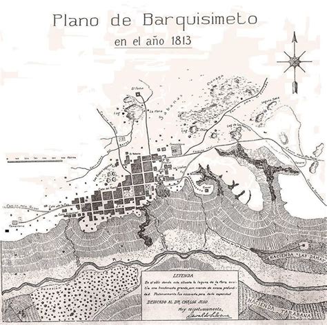 Plano Barquisimeto 1813 World Map World Map