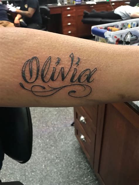 Free download tattoos written on the body all word poetry. OLIVIA cursive name tattoo | Name tattoos, Tattoos, Name ...