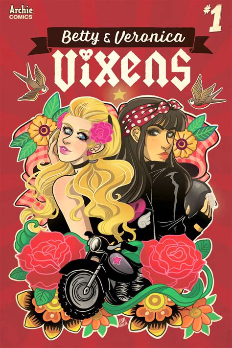 Bandv Vixens Betty And Veronica Are Bikers In New Archie Comics Series
