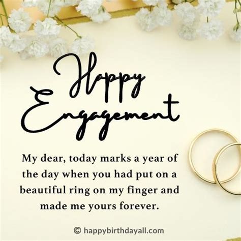 50 Engagement Anniversary Wishes Messages And Quotes With Images