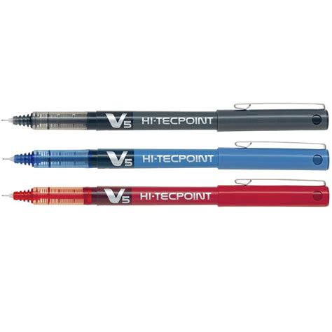 Pilot Bx V5 Hi Tecpoint Pen Extra Fine Black