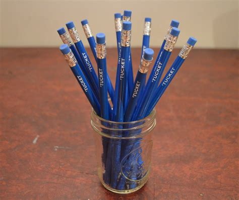 Custom Pencils Set Of 12 Custom Pencils Gold Foil Pencils