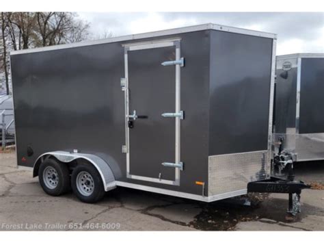 2023 Mti Mdlx 7x14 7 High V Front Enclosed Trailer Wrear Ramp In