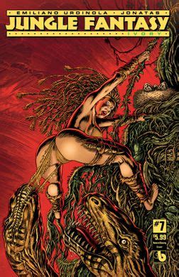 Jungle Fantasy Ivory Natural Beauty Cover By Doug Miers Published By Boundless Comics