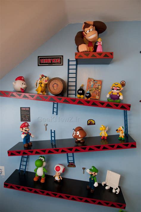 Donkey Kong Shelves In A Nintendo Room Joyce Novak Novak Booker Liu