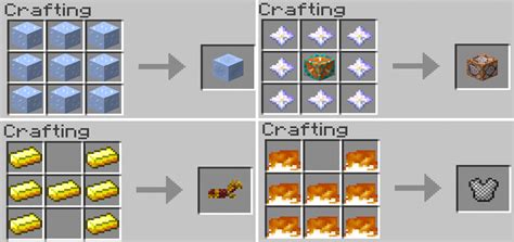 The 2x2 crafting grid can be accessed from the inventory screen and a workbench contains a 3x3 grid when right clicked. TooManyRecipes Mod (Android) | Minecraft PE Mods & Addons