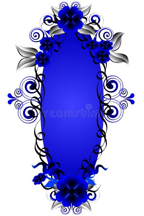 Floral Blue Background Picture Image 1410403