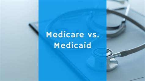 Medicare Vs Medicaid Whats The Difference Usa Healthcare