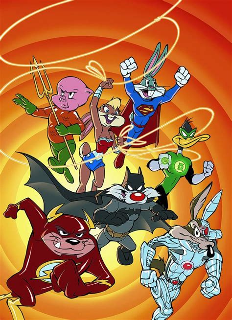 Justice League 46 Variant Looney Tunes Characters Looney Tunes