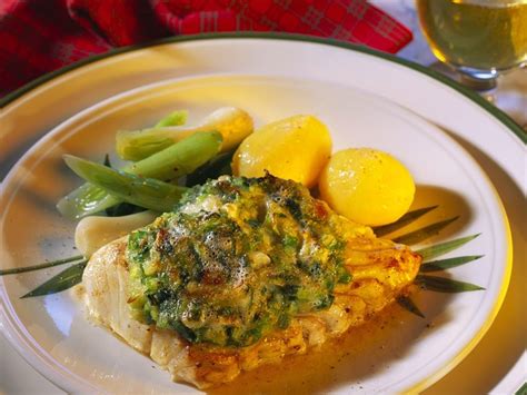 Überbackener Kabeljau mit Kartoffeln Rezept