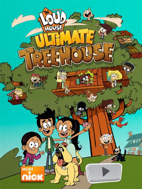 Nickalive Nickelodeon Launches Loud House Ultimate Treehouse First Photos