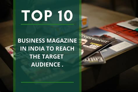 Top Business Magazines In India Best Business Magazine