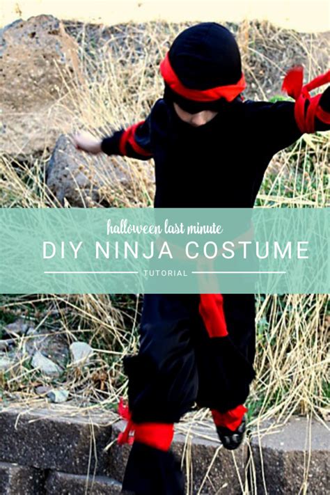 These Diy Ninja Costumes Are One Of My Most Favorite And Easiest