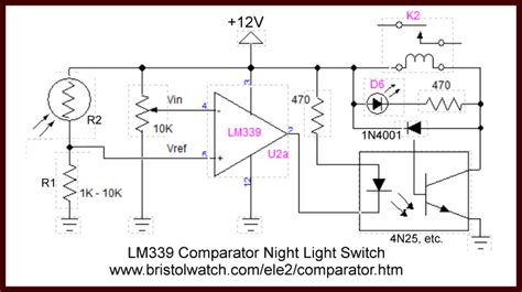 Lm358 Comparator Circuit Diagram Circuit Diagram