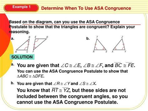 $$\text { triangles are also congruent by aas. PPT - 5.3 Proving Triangles are Congruent - ASA & AAS ...