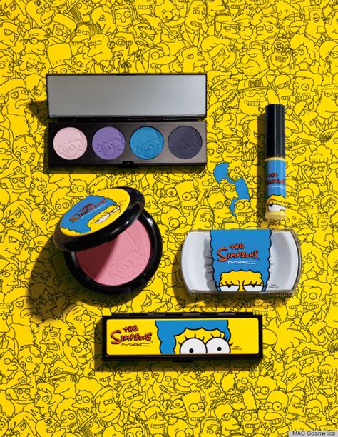 Mac Makes Our Marge Simpson Beauty Dreams Come True Huffpost