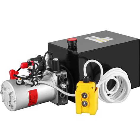 Vevor Quart Single Acting Hydraulic Pump V Hydraulic Power Unit My
