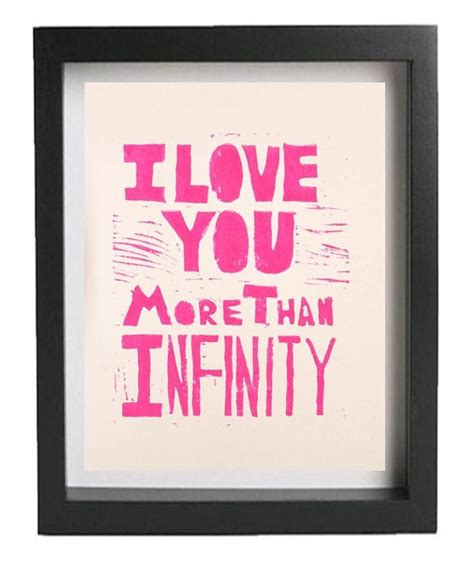 Valentine I Love You More Than Infinity Original By Nikimilns 1800