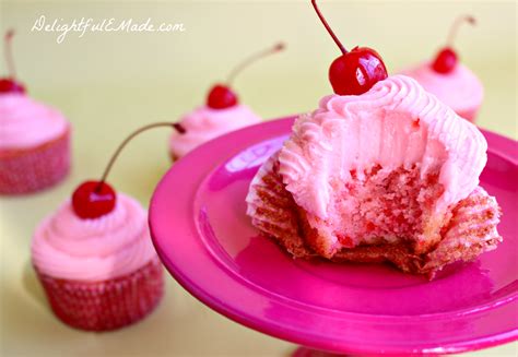 Very Cherry Cupcakes Delightful E Made