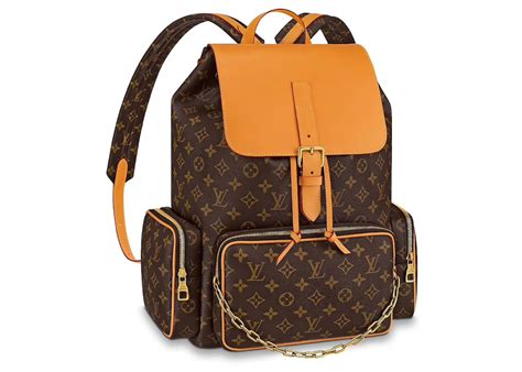 Louis Vuitton Trio Backpack Monogram Brown In Canvas With Gold Tone