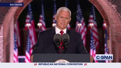 Vice President Mike Pence Full Remarks At The 2020 Republican National