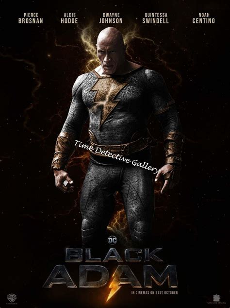 Black Adam 2022 With Dwayne Johnson The Rock Movie Poster 12 4