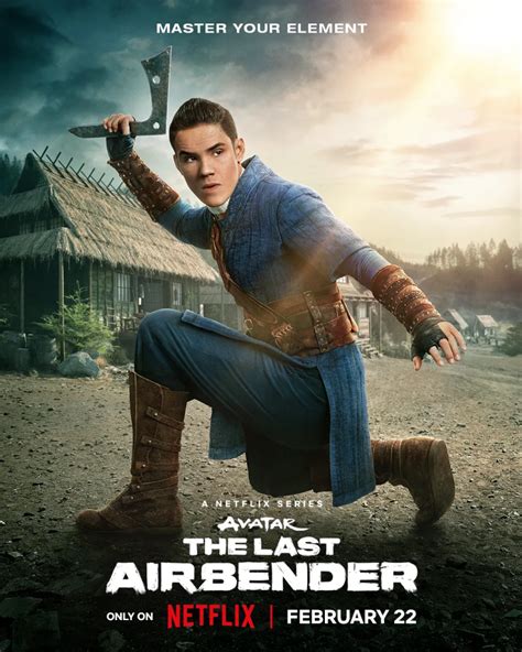 Live Action Avatar The Last Airbender Character Posters