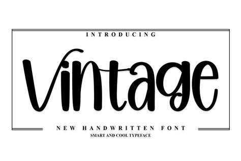 Vintage Handwriting Fonts ~ Creative Market