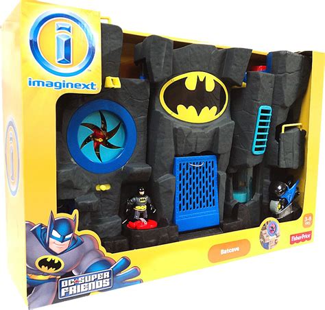 Fisher Price Dc Super Friends Batman Imaginext Batcave Exclusive Figure